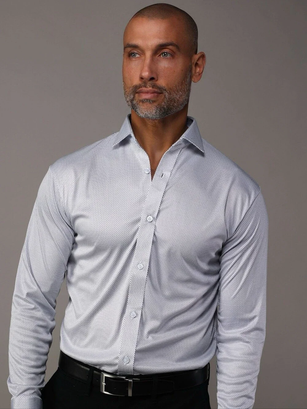 Collars & Co. Men's Small Long Sleeve Quattro Shirt NWOT